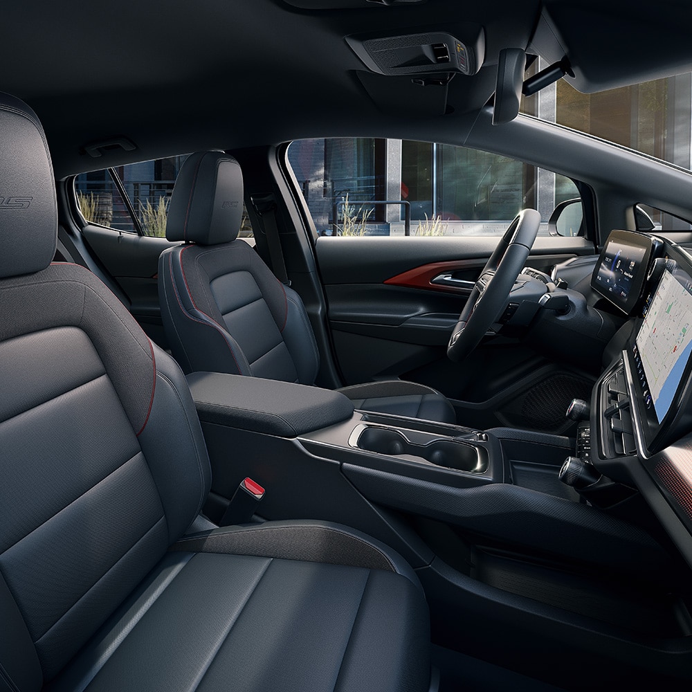  Nueva Chevrolet Equinox EV 2024 SUV eléctrica diseño deportivo rieles en techo panoramico y cubierta deslizable