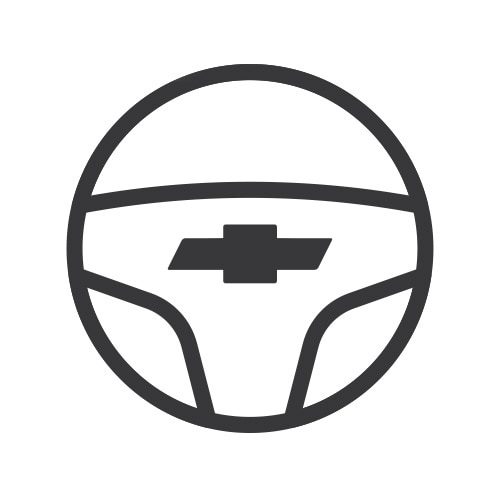 Ícono de controles en el volante Chevrolet Equinox EV 2024 SUV eléctrica deportiva