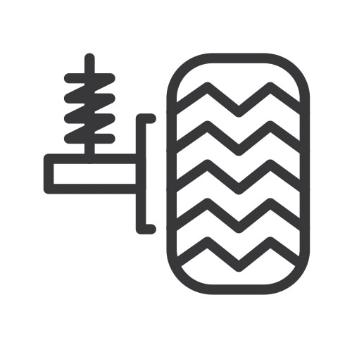 Ícono de Suspensión System Soft Ride Chevrolet Equinox EV 2024 SUV eléctrica deportiva